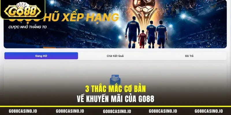 Khuyến Mãi GO88 4 3 thắc mắc cơ bản về khuyến mãi của GO88